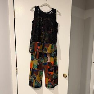 Colorful Designer Pant and Top